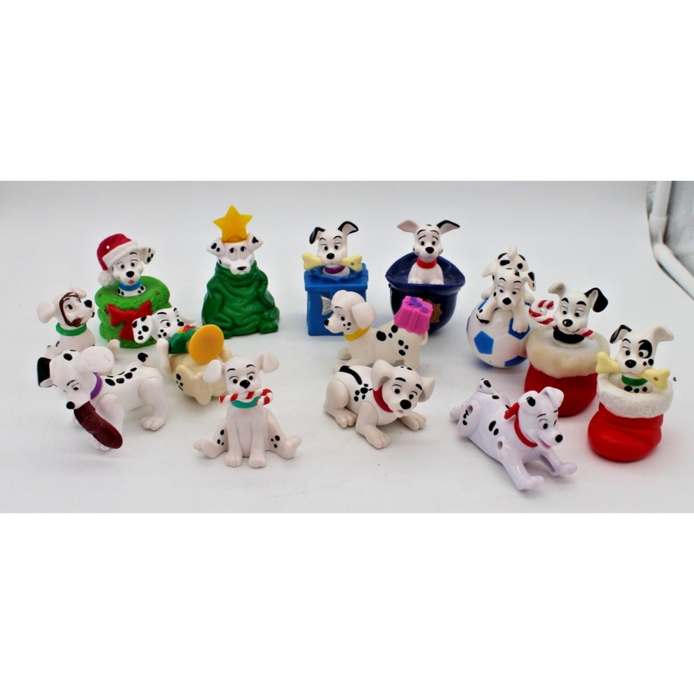 Vintage 90's 101 Dalmations MATTEL Disney McDonalds Happy Meal Toys Lot Of 14